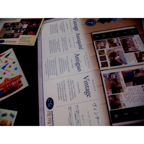 Amusement Park Stickers, Carta Bela FARMHOUSE SUMMER SCRAPBOOKING KIT, - Picture 8 of 9